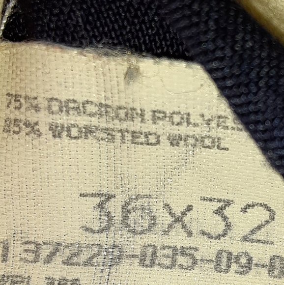 Haggar Pants Blue 36x32 Mens dimensions: waist acr - Picture 8 of 8